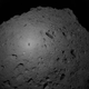 Hayabusa2, getting a look at its own silhouette.